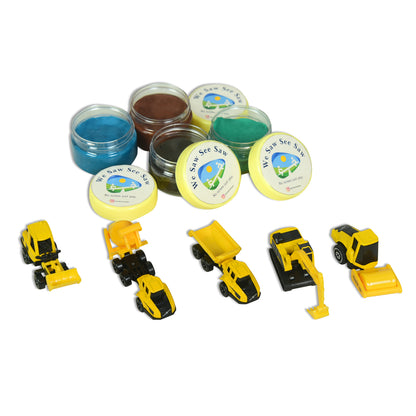 Play Dough with Construction Set