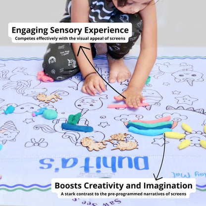 Space Sensory Bin - Personalised with Child's name